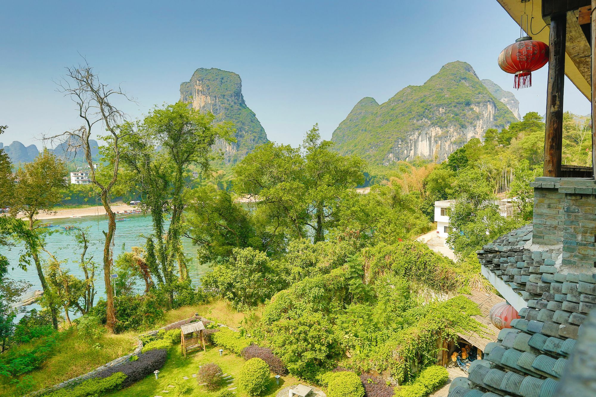 Yangshuo River Lodge Hotel Luaran gambar
